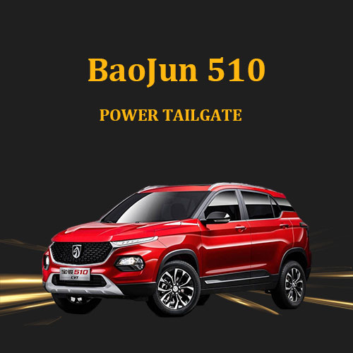 Remote control auto electrical power tailgate lift kit with multiple control ways for Baojun 510