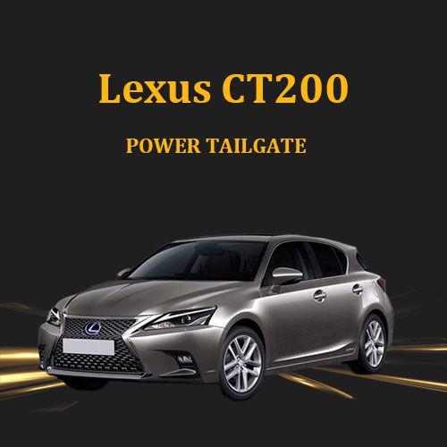 Small rear power tailgate liftgate for SUV Lexus CT200 with upper suction lock soft close