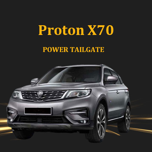 Popular automotive aftermarket products electronic tailgate system for Proton X70