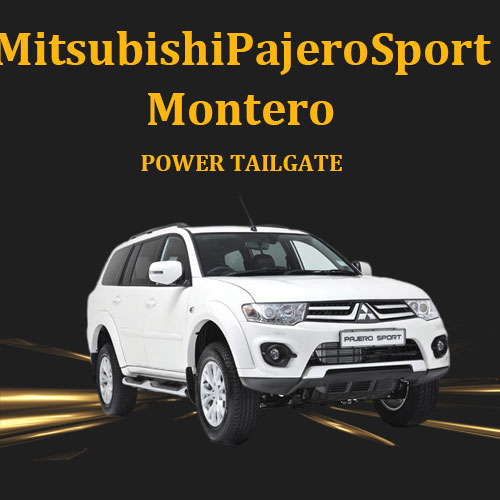 mitsubishi pajero spare wheel lift kit