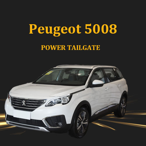 Smart foot kick trunk power trunk tailgate lift with remote control for Peugeot 5008