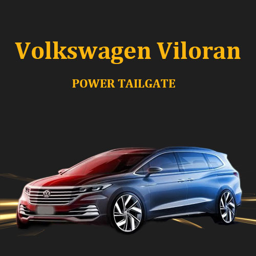 Retrofit kit hands free electric tailgate with remote control and foot sensor optional for VW Volkswagen Viloran