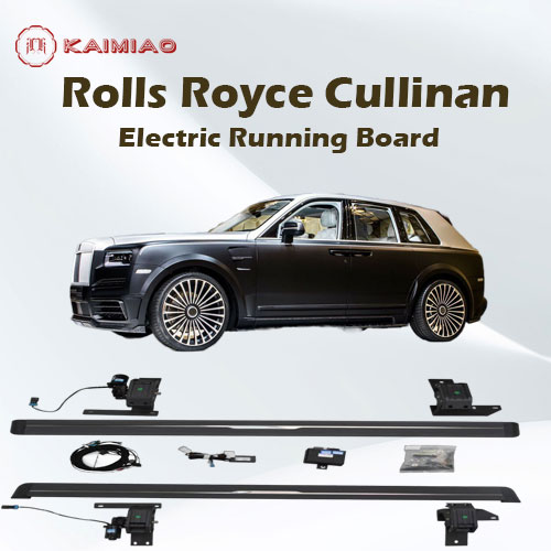 Easy install aluminium automatic scaling electric pedal side step for Rolls Royce Cullinan