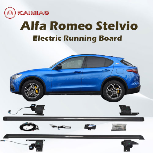 For Alfa Romeo Stelvio 4*4 e-board electric retractable side step for pick up and SUV Jeeps