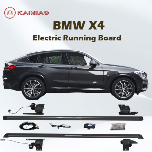 Global supplier auto parts e-board power footrest step with led light optional for BMW X4