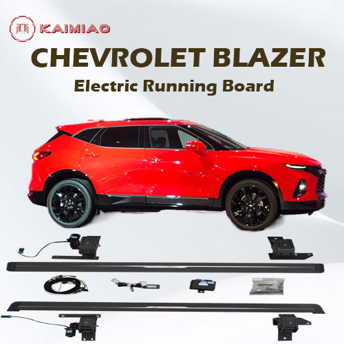 Conveniently automatic electric side steps for Chevrolet Blazer constructed of high quality corrosion-resistantmaterials