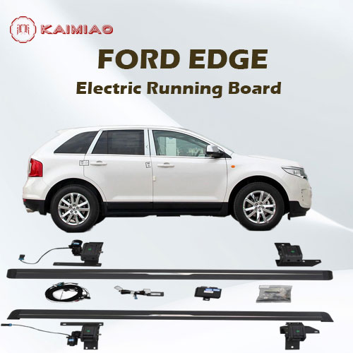 Ford Edge power footstep running board made a world of difference in the looks of the truck