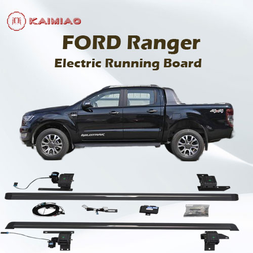 Power automatic intelligent running board for Ford Ranger made from high-streght, die-cast aluponentsminum alloy components