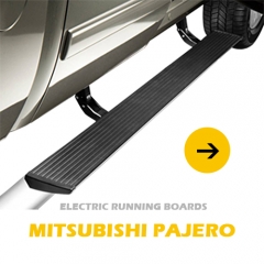 Side step for car Aluminum Running board/Side Steps Bar for Mitsubishi Pajero