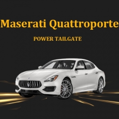 Maserati Quattroporte intelligent electric tailgate lift power boot auto on off with remote control