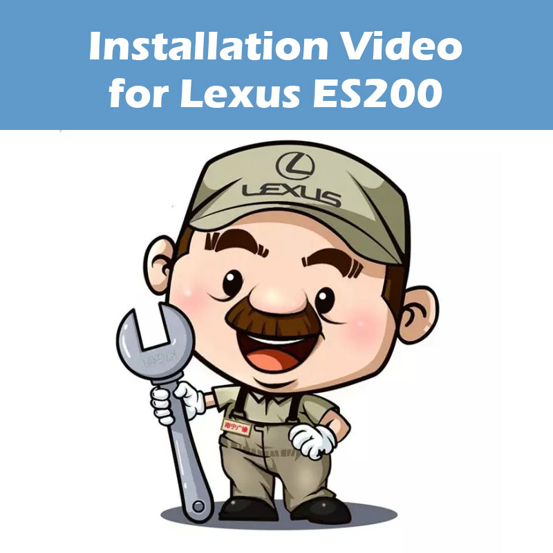 ELECTRIC TAILGATE LIFT Installation Video For Lexus ES200